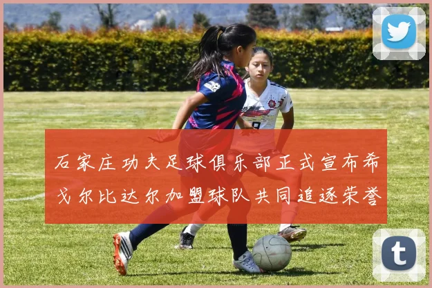 石家庄功夫足球俱乐部正式宣布希戈尔比达尔加盟球队共同追逐荣誉